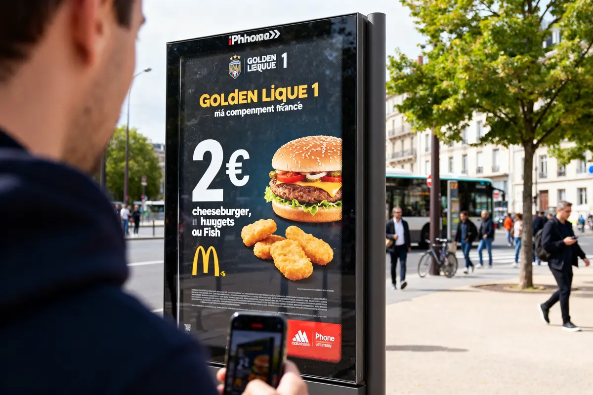pexels-michal-pech-213601-757318 (1) Affiche McDonald's menu Golden Ligue 1 avec cheeseburger ou nuggets à 2 euros