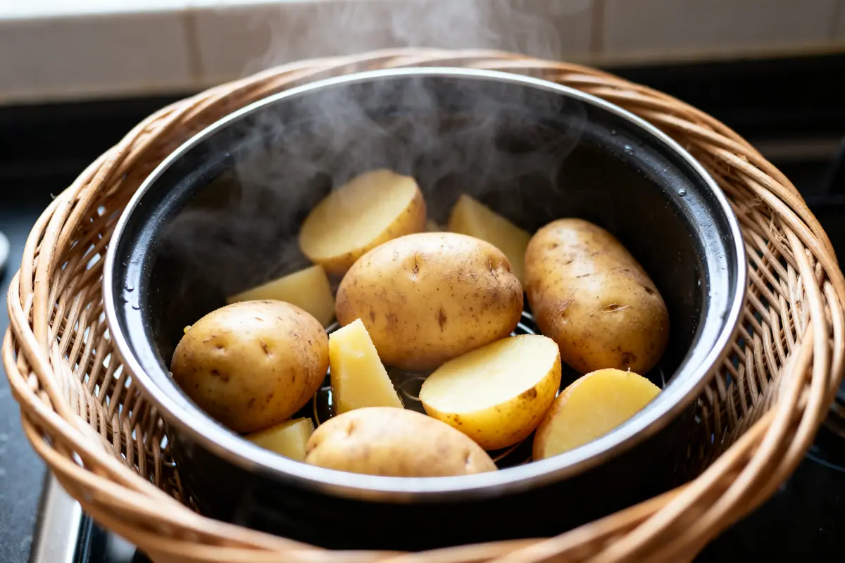 pexels-michal-pech-213601-757318 (1) Pommes de terre cuites à la vapeur, cuisson de pomme de terre en cocotte-minute, panier vapeur
