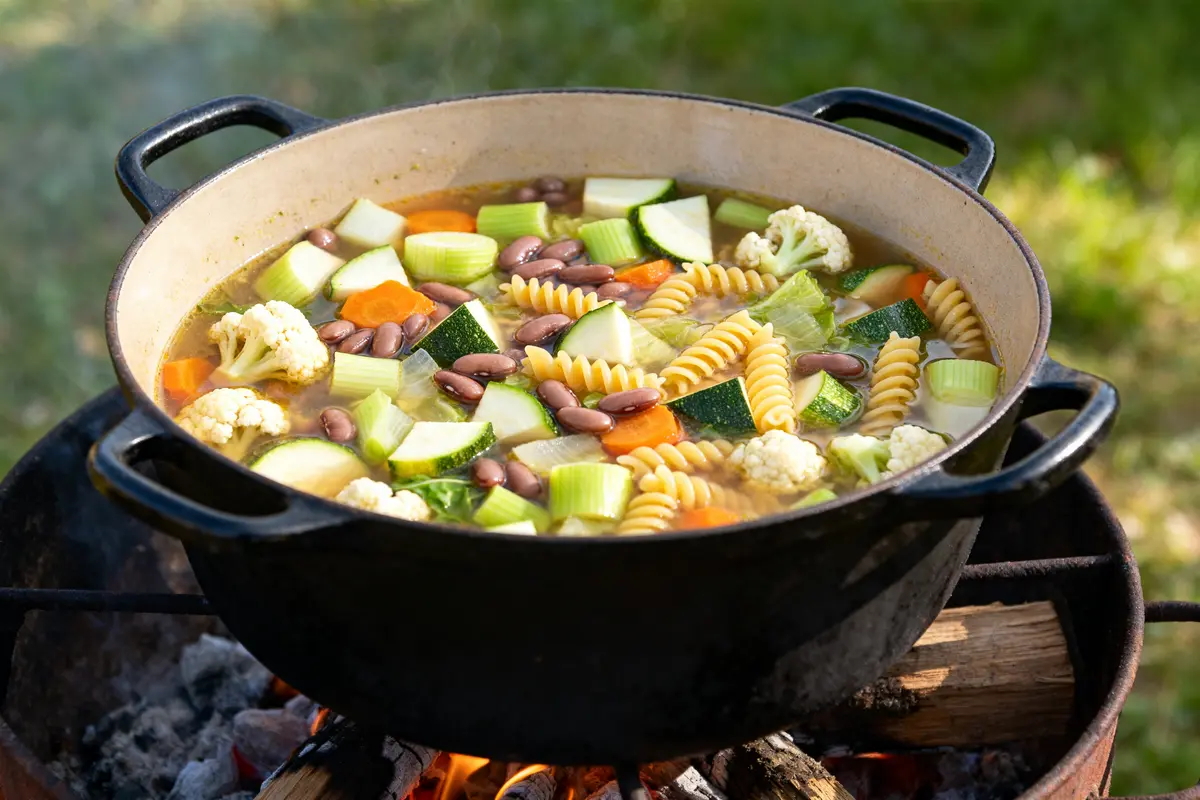 pexels-michal-pech-213601-757318 (1) Cocotte de légumes frais mijotant selon la recette traditionnelle de grand-mère des minestrone