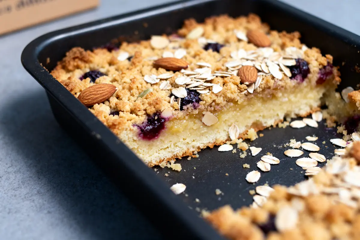 Crumble sans beurre : la recette facile, saine et croustillante