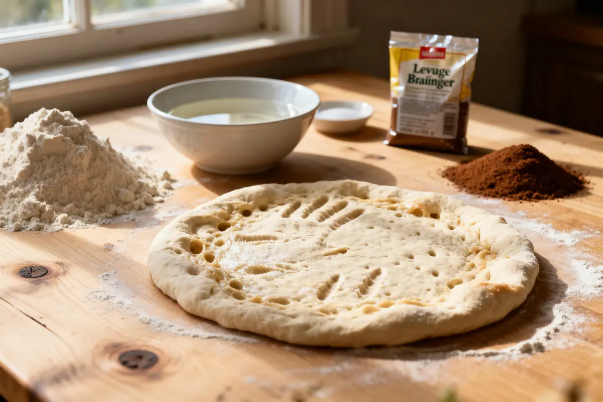 La pâte à pizza maison : Recette facile, moelleuse & croustillante