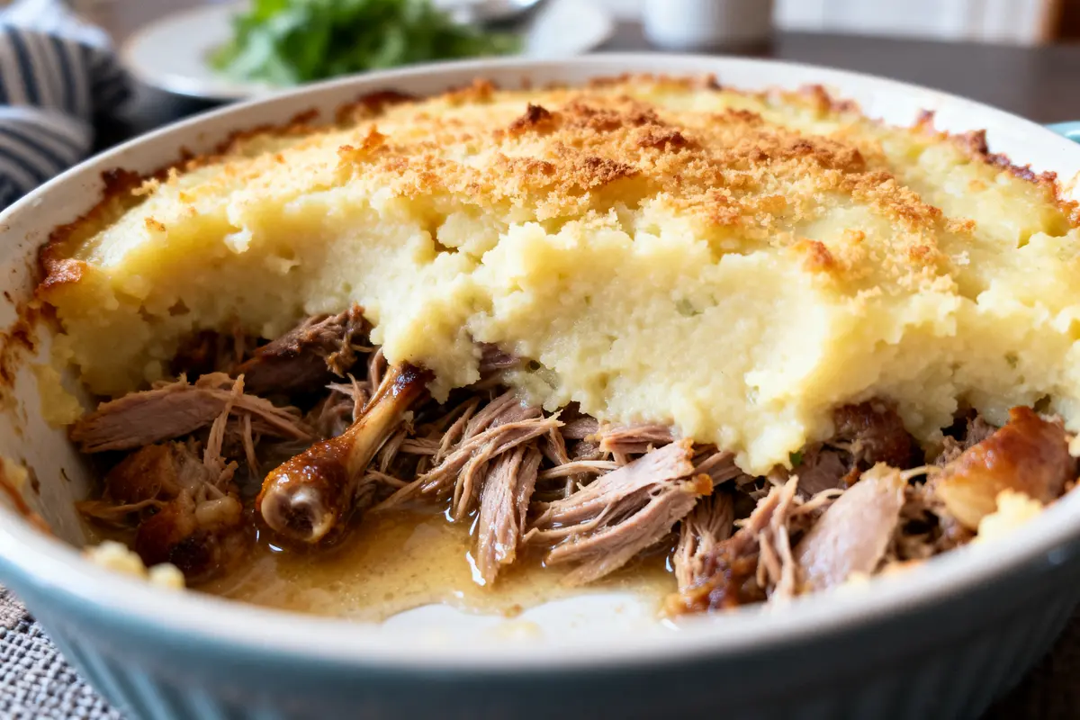 pexels-michal-pech-213601-757318 (1) Parmentier de canard grand-mère, goût maison, purée dorée, viande savoureuse, plat convivial