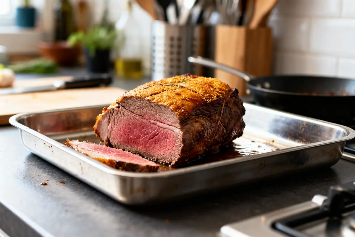 pexels-michal-pech-213601-757318 (1) Rôti de bœuf juteux cuit au four illustrant le temps de cuisson d'un rôti de bœuf de 1 kg