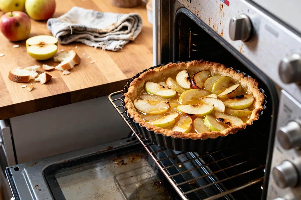 pexels-michal-pech-213601-757318 (1) Tarte aux pommes cuisant au four pour le temps de cuisson d'une tarte aux pommes